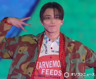 ONE N’ ONLY高尾颯斗、ガルアワで“ゴルサンポーズ”披露 去り際までファンサ全開