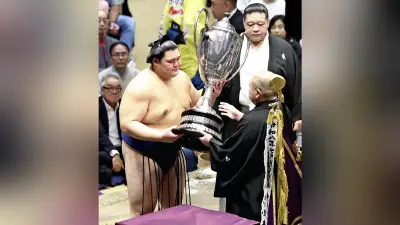 大の里が１年ぶり賜杯、師匠の「自分を信じて続けろ」の言葉が励みに