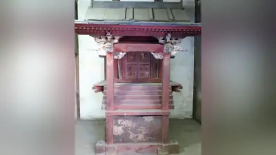 ペリー絵師の板絵が復活、所沢の坂稲荷神社本殿修復完了 来月まつりで披露