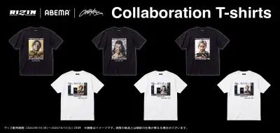 朝倉未来・青木真也・平本蓮の壁画アートTシャツ全6種、受注販売開始