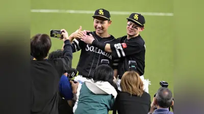 ソフトバンクがパ・リーグ３連覇、６回に柳町・牧原大の適時打で逆転…西武は日本ハムに競り負け