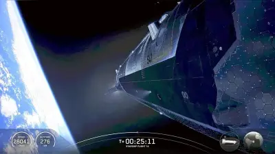 スペースX「スターシップ」地球周回軌道の飛行に初成功、有人月着陸へ前進
