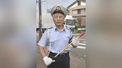 弟亡くした事故機に佐賀・有田町の岩永さん、交通安全指導員55年