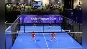 アジア大会初採用パデル、安藤・中村組がレバノン破り初戦勝利