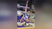 アジア大会体操女子、岡村真選手が予選突破　団体首位で決勝へ