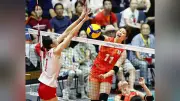 アジア大会バレー女子、山田・西崎選手が地元で銀メダル獲得