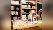 若桜に本とそばの店「鳥の巣」 Ｕターン夫婦が開店、古民家で再出発