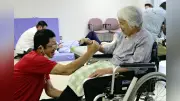 能登の特養で臨床動作法、被災者の心身をほぐす 三好教授が訪問