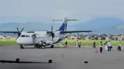福井空港と新潟空港を結ぶ双方向チャーター便、17年ぶりに運航
