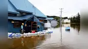 青森で大雨、８７棟浸水 警戒レベル５の緊急安全確保も