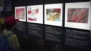広島平和記念資料館で「原爆の絵」展示替え、猛火逃げる人々描く６点