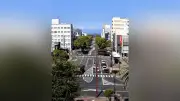 今治市、広小路で車道を芝生広場に変える社会実験を11月に実施