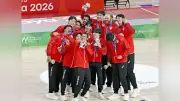 バスケ男子、韓国に敗れ準優勝 64年ぶり銀メダル
