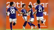 アジア大会サッカー男子、日本が香港に2-0で白星発進 石井と永野が得点