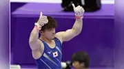 金田希一、つり輪で中国勢に挑む アジア大会予選2位、減点0.1への執念