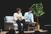 風間俊介＆庄司浩平、キスシーン回想に照れ「全然カットかかんなかった」