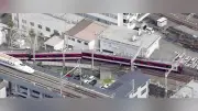 近鉄京都駅脱線、車輪がレールに乗り上がる「乗り上がり脱線」と判明