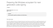 Microsoft、Windowsコード署名基盤の更新を発表　IT部門が事前に確認すべき対策とは