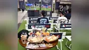 熊本地震の被災地元気づけ、上通アーケードでＭＬＢ無料放映 ３０日まで