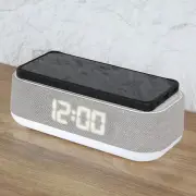 3490円の「置くだけスマホ充電LED時計 ライト付き」をニトリが発売、夜間でも見やすい