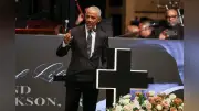 オバマ氏、ジャクソン師追悼演説 シカゴでの日々振り返る