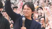織田裕二、14年ぶり大阪登場で5000人歓声『踊る大捜査線』イベント
