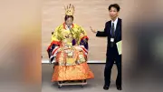 大津祭の曳山、人形衣装と鉦を新調 宵宮で披露へ
