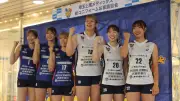 埼玉上尾、金田修佳が現役復帰　荒木絵里香さんらに続く再生工場