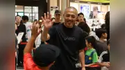 小野伸二さん、出雲のウォーキングイベントに登場「歩いて汗をかくことは健康にとって大事」