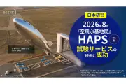 ソフトバンク、HAPS試験サービスで国内商用化へ前進 米国から日本まで飛行