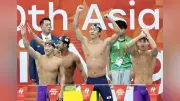 競泳・光永翔音選手、野球仕込みの瞬発力でアジア大会連覇狙う