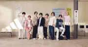 timelesz、アディダス「TEKWEN」新CMで駅に集合 佐藤勝利が一番乗り