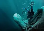 『クジラに落ちた男』主演俳優が役作りでマッコウクジラと泳ぐ特別映像公開