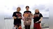 県出身レスラー2人が松江で10月のプロレス大会をPR、市長を表敬訪問