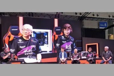 平均年齢67歳の秋田県シニアeスポーツチーム「マタギスナイパーズ」、東京ゲームショウで活動語る