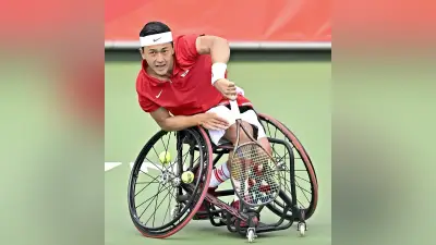 アジアパラ車いすテニス、小田凱人が決勝へ 地元・愛知の支援者が見守る