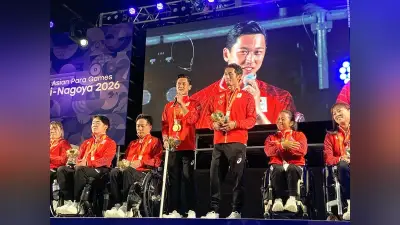 アジアパラ・小田凱人選手が金メダル報告、名古屋ファンゾーン最終日