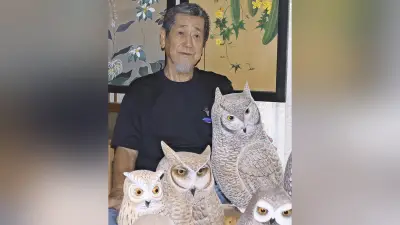 野鳥そっくりの木彫り「バードカービング」独学40年、数千体制作の畠野尚利さん（80）の情熱