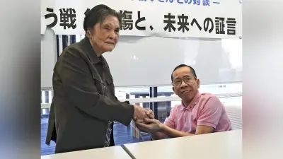 結合双生児のドクさん、広島で被爆者と講演「平和守って」