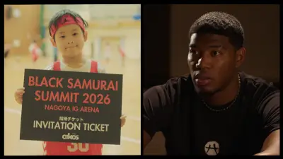ダノンジャパン、八村塁プロジェクト「BLACK SAMURAI」に協賛しドキュメンタリー動画公開