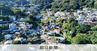 熱海土石流5年、ドローンで見た被災地の今 復旧復興は道半ば