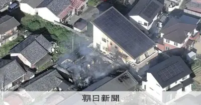 津市の住宅火災で4遺体、爆発音の目撃情報も ブラジル国籍の男性宅