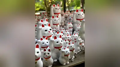 豪徳寺に招き猫1万個、1日1000個売れる「ラッキー・キャット・テンプル」