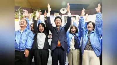 川西市長選、越田謙治郎氏が３選「市は人生のすべて」…教室整備など公約に