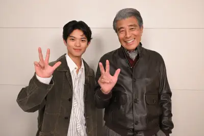 黒川想矢、舘ひろしのサプライズ登場に「心臓が止まるかと」『3ミリの恋』対談映像公開