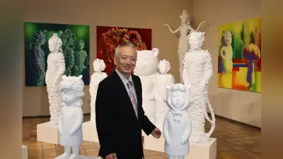 長江録彌氏生誕100年記念、親子2人の彫刻展が瀬戸市美術館で開催