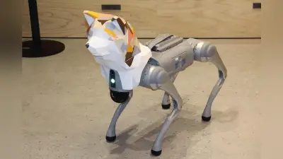 クマ追い払うロボット犬「ハッチャン」、AIカメラで威嚇…年内実証実験へ