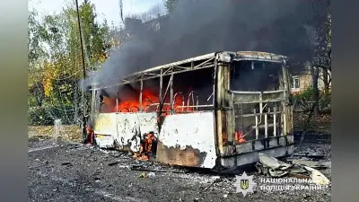 路線バス２台にロシア軍攻撃、３３人死亡…ウクライナ全土で２日間に死者７８人以上