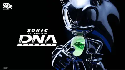 ソニック35周年記念、人工DNA封入フィギュアを300万円で受注販売