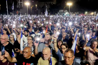 総選挙3日前、テルアビブで数千人が反政府デモ ネタニヤフ政権に抗議
